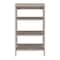 Tuhome St. Clair Linen Cabinet, Two Interior Shelves, Two Open Shelves, Single Door, Light Gray MLZ7127 - alternate 8